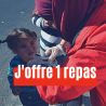 Je contribue pour offrir 1 repas